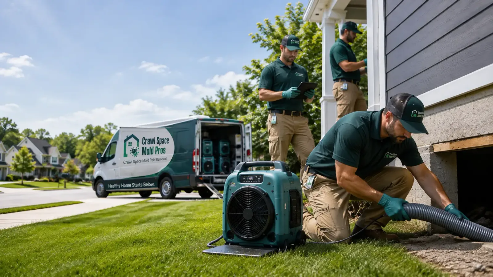 Crawl Space Mold Removal in Nortonville, KS